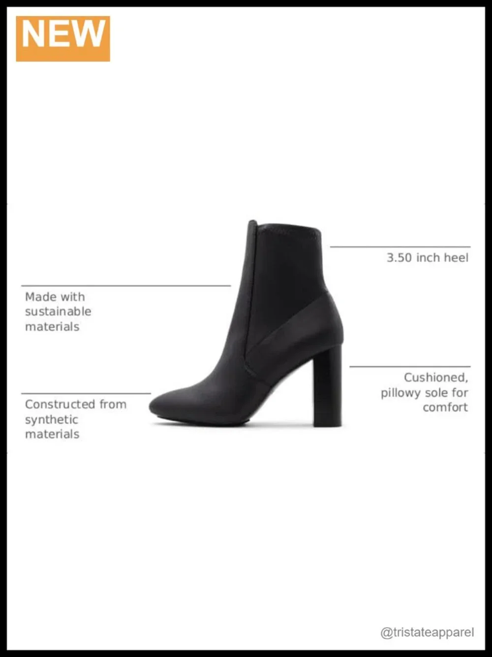 ALDO Laurella Ankle Boots Womens Block Heel Zip Closure Synthetic Bootie
